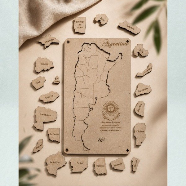 Producto - Rompecabezas Didáctico de Argentina