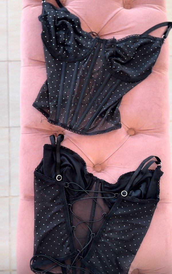 Producto - CORSET MIDNIGHT STRASS