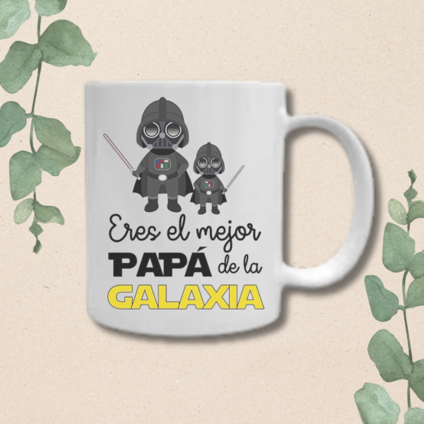 Producto - Taza de porcelana Mejor padre de la galaxia