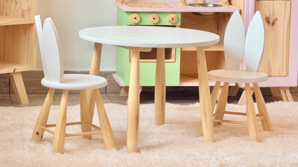 Producto - Combo mesa y 2 sillas conejo