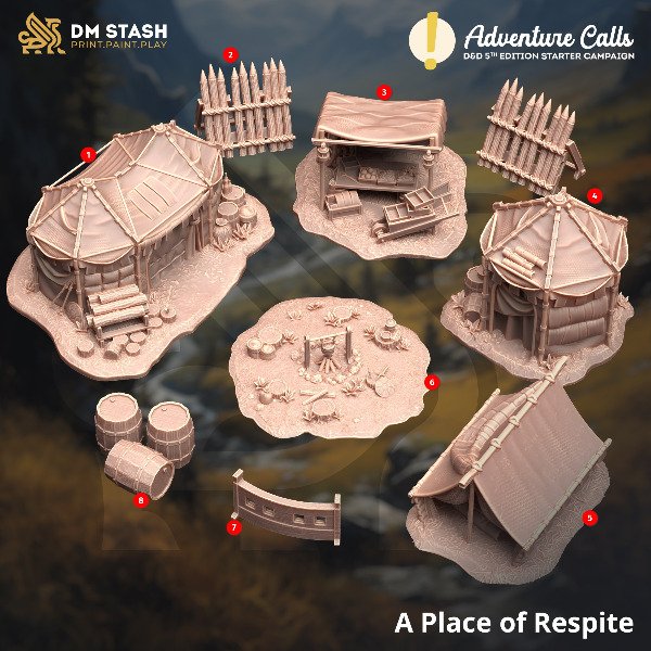 Producto - Un lugar de respiro - Dungeons and Dragons