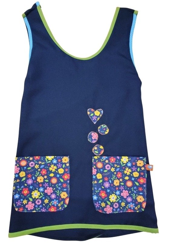 Producto - Florcitas base azul
