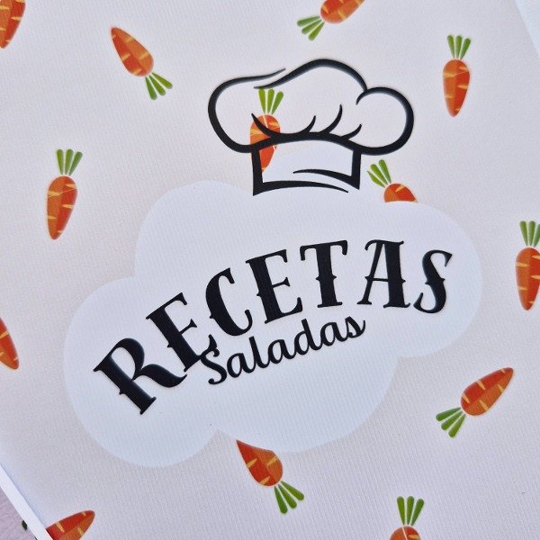 Producto - Cuaderno RECETAS SALADAS