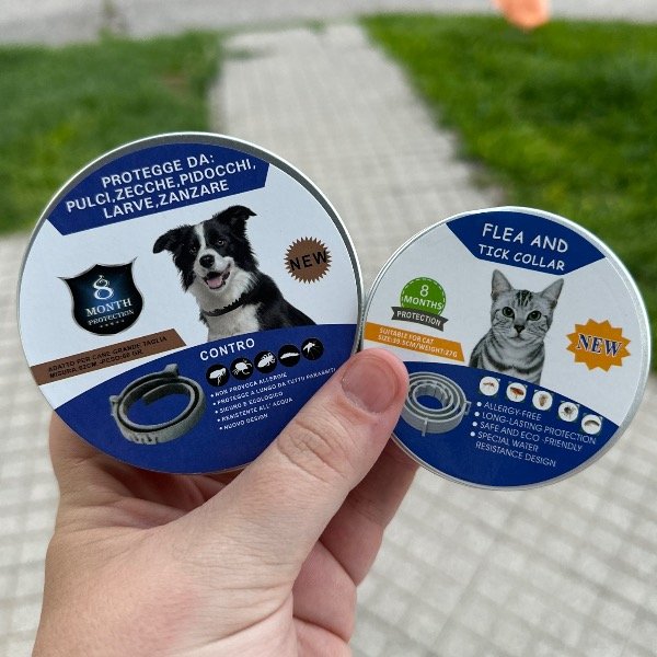 Producto - Collar para pulgas y garrapatas 8 meses