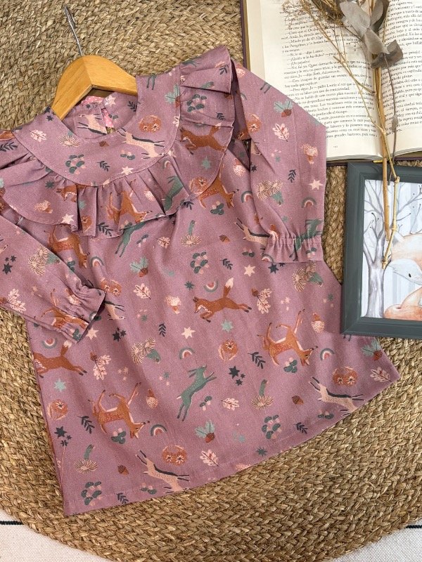 Producto - Vestido Bosque en Calma talle 2-3  años