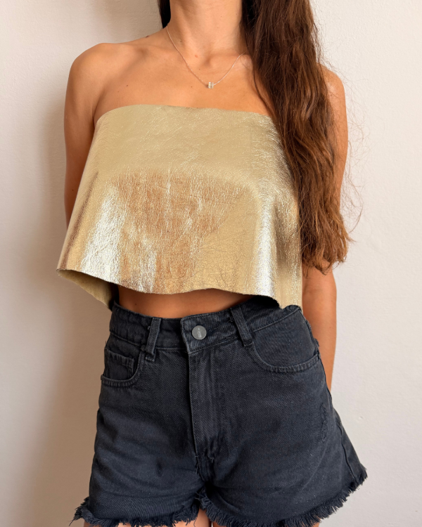 Producto - Top Millie - Metalizado Gold - 0