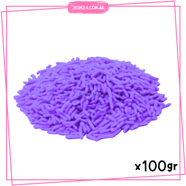 Producto - Granas violeta lila x100gr