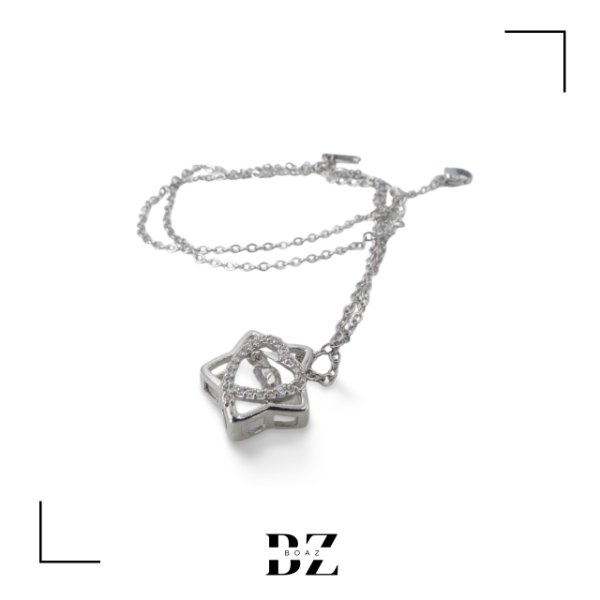 Producto - CADENA ACERO CON DIJE Y STRASS X PCS- 2049-6