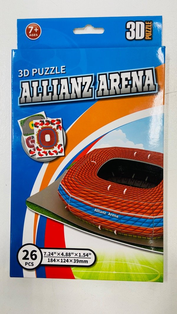 Producto - Rompecabeza 3D Estadios "Allianz Arena" 26 piezas