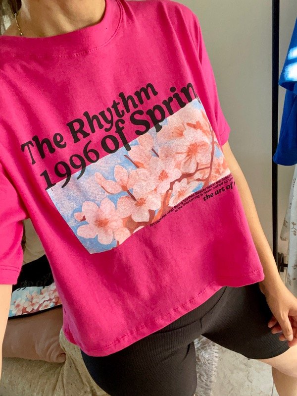 Producto - Remera boxy spring