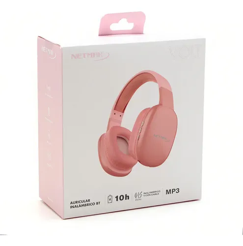 Producto - Auricular VOLT Bluetooth PLATEADO, ROSA y NEGRO