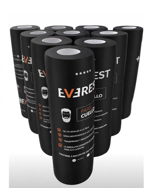 Producto - 10 papel de cuello negro everest