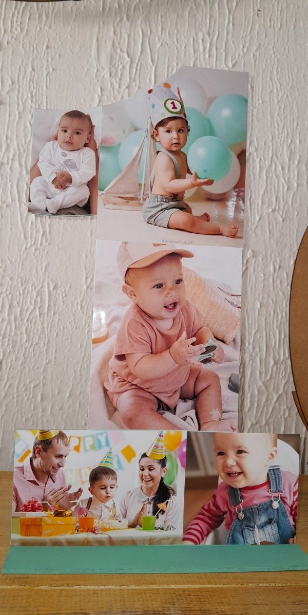 Producto - Letra/número decorado con fotos - 1