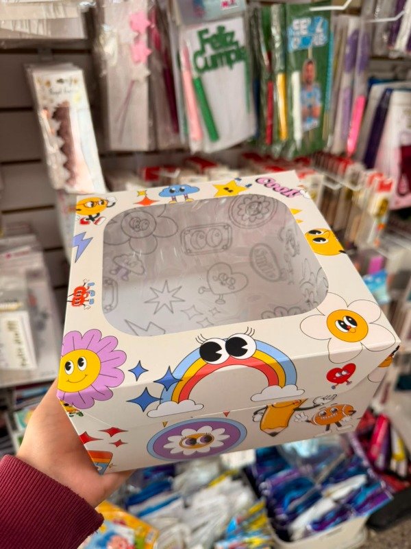 Producto - Caja para colorear 17x17x10