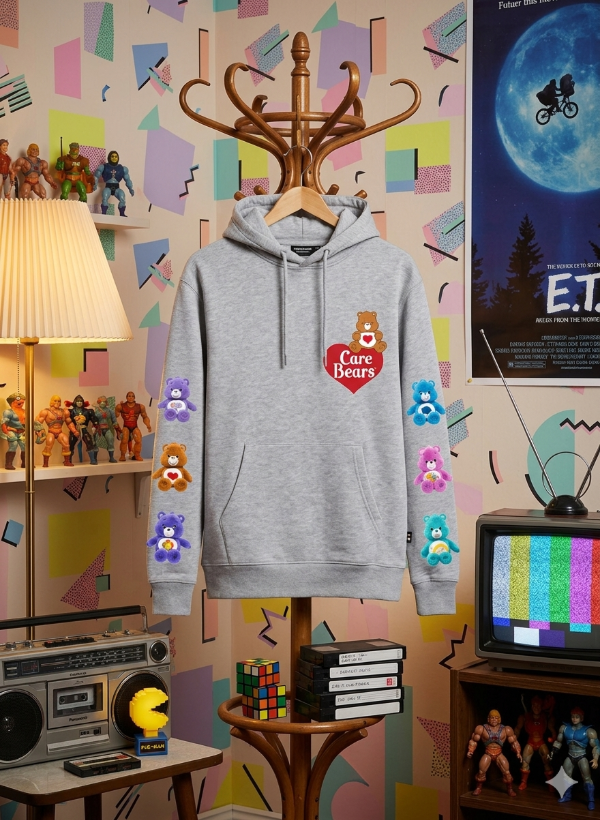 Producto - Buzo Canguro Ositos Cariñosos Gris