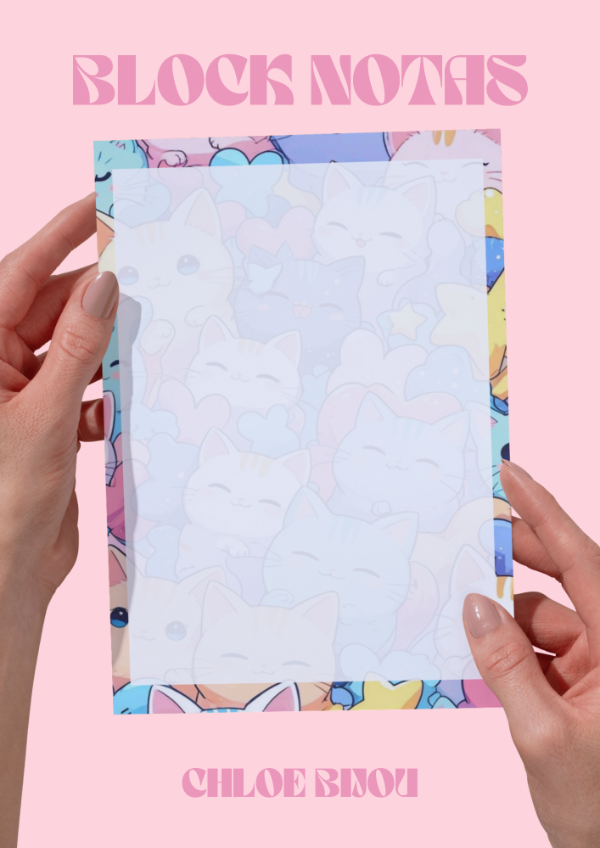 Producto - Block notas A5 Gatitos - 5