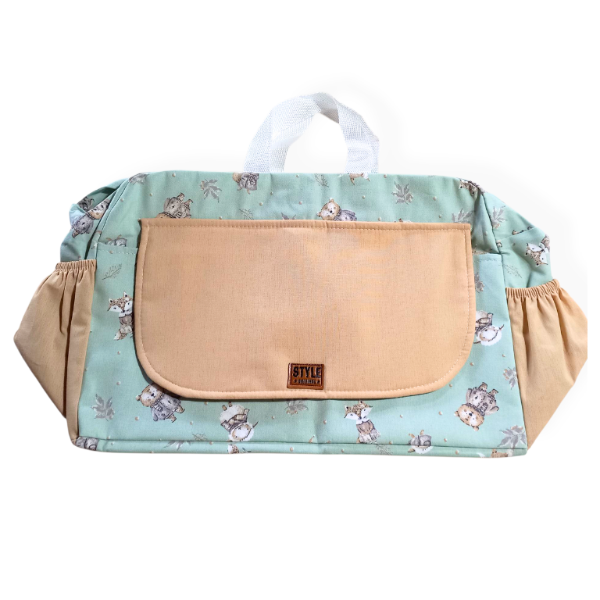 Producto - Bolso maternal verde