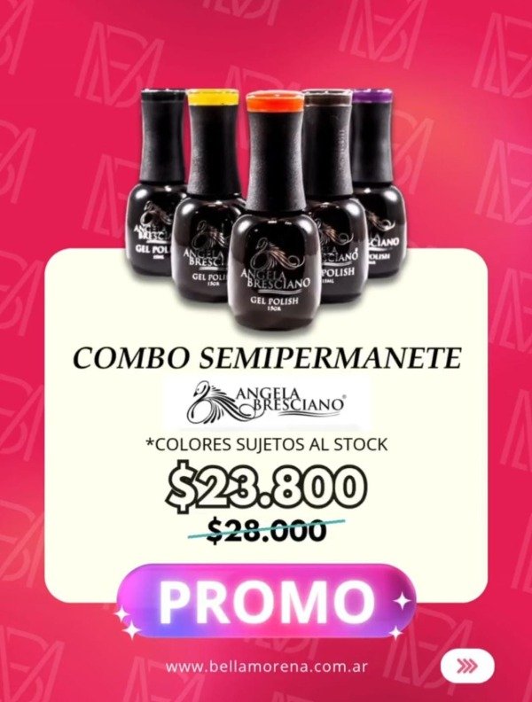Producto - COMBO 5 SEMI ANGELA BRESCIANO