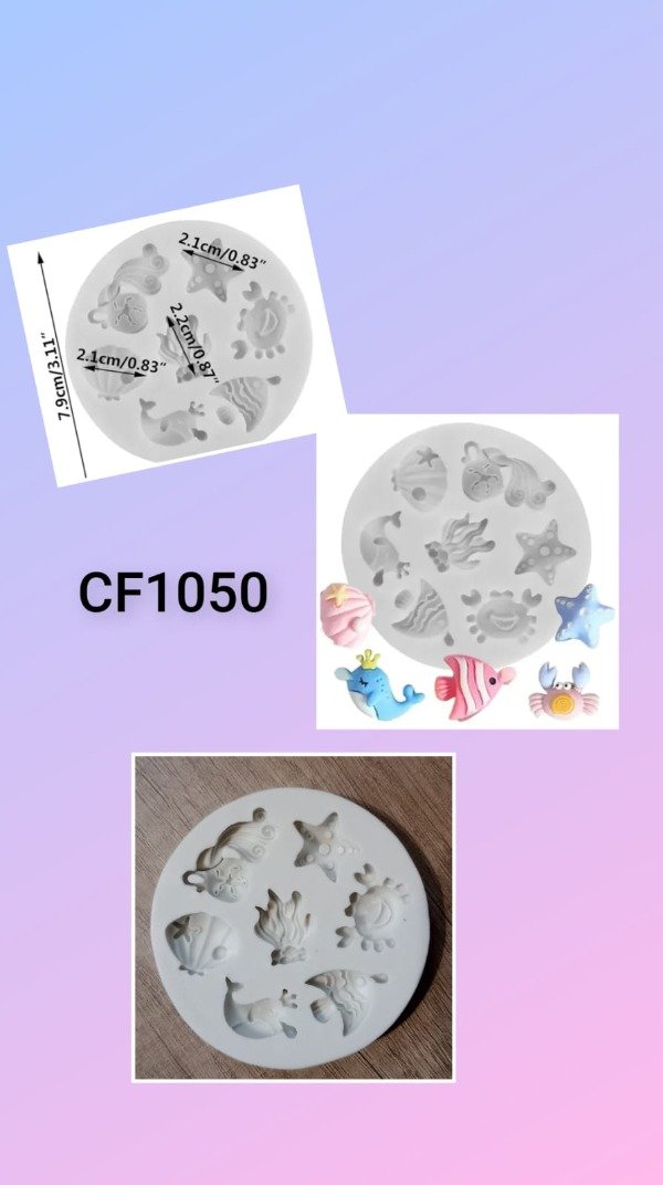 Producto - MAR CANGREJO SILICONA GRIS - CF1050