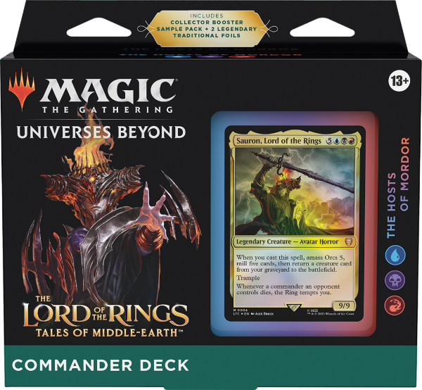 Producto - The Lord of the Rings: The Hosts of Mordor (Blue-Black-Red)