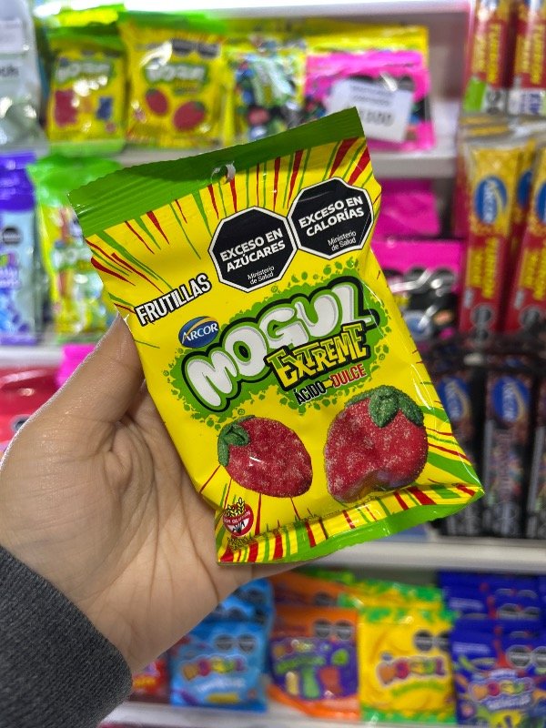 Producto - MOGUL FRUTILLA ACIDA 50Gr