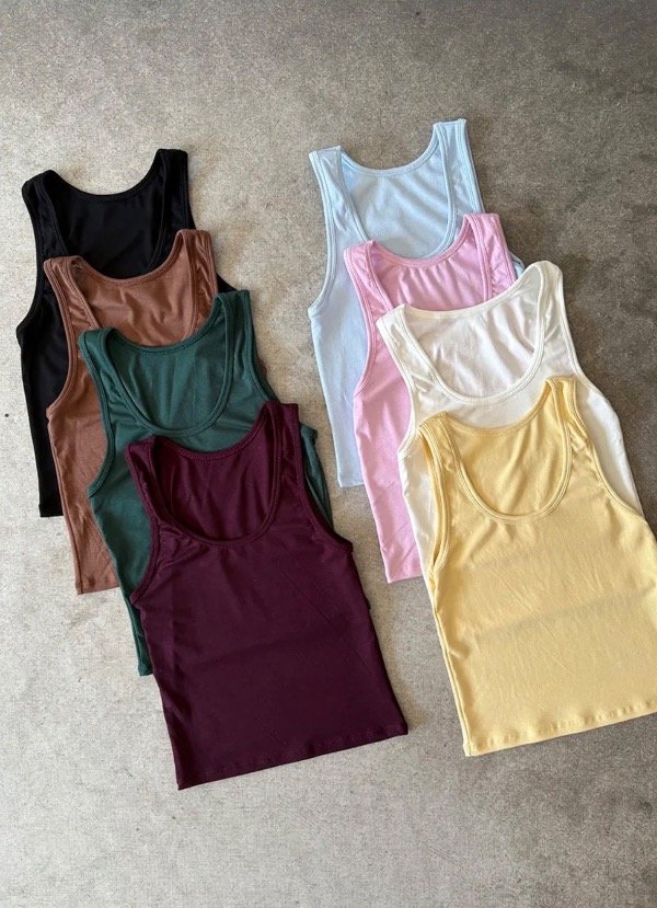 Producto - musculosa rib basica