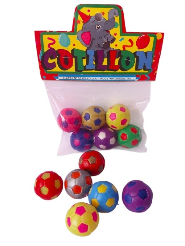 Producto - PELOTITA FUTBOL FLUO X 6