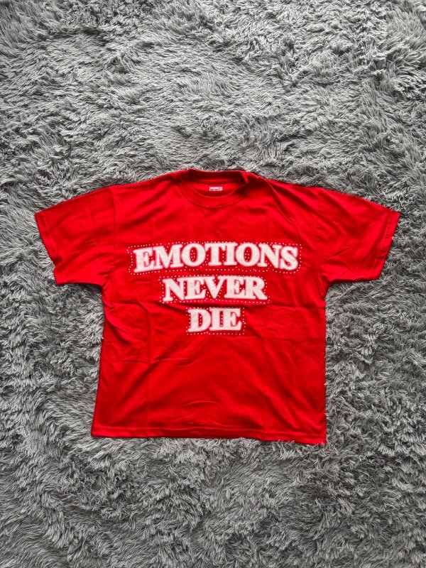 Producto - Remera Mixed Emotion Never Die Roja - 2