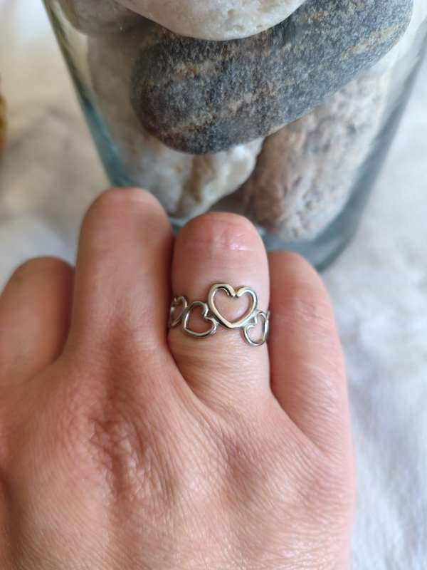 Producto - Anillo corazones