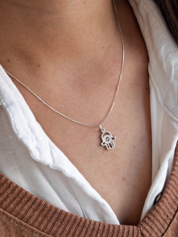 Producto - Conjunto Mano de Fatima Brillo
