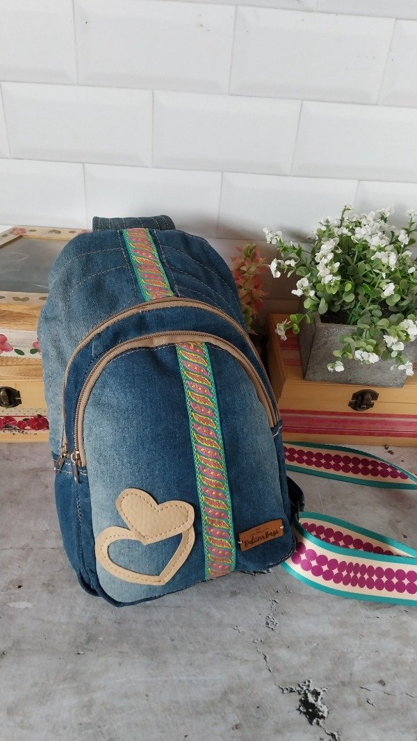 Producto - Mochila pechera Jeans