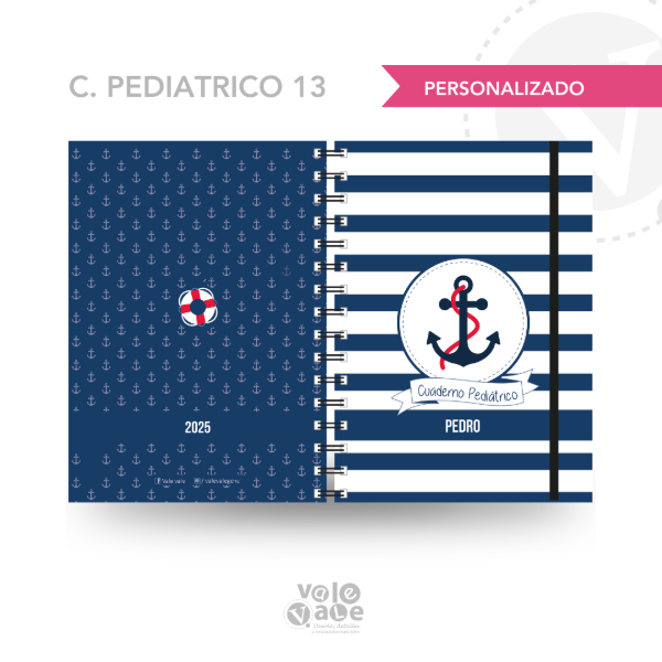 Producto - Cuad. Pediátrico 13F - Personalizado
