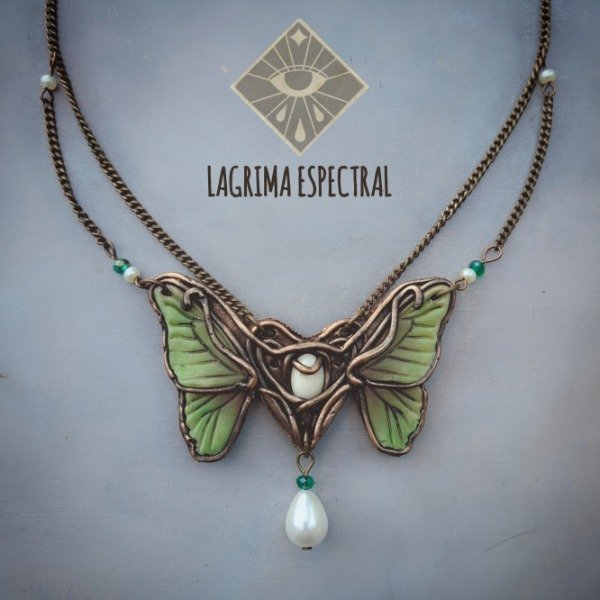 Producto - Collar art nouveau luna