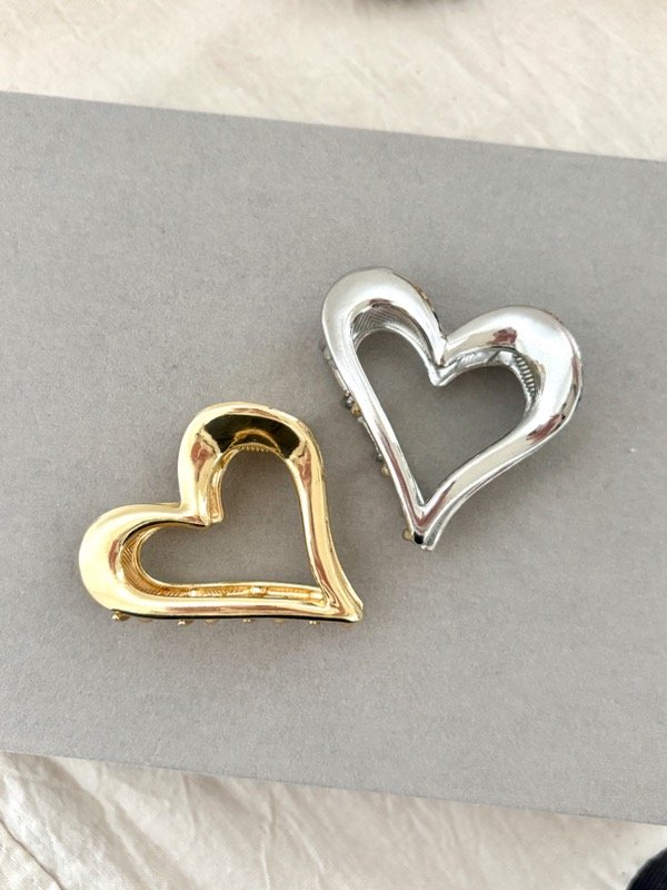 Producto - Broches Metálicos Corazón Mediano