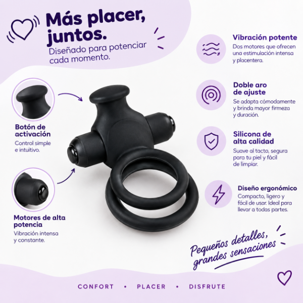 Producto - Anillo Doble Vibrador - 2