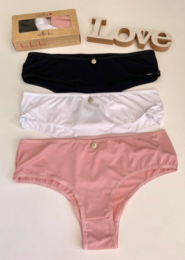 Producto - Sayka - Pack X3 Culotteless de micro - COD 3388
