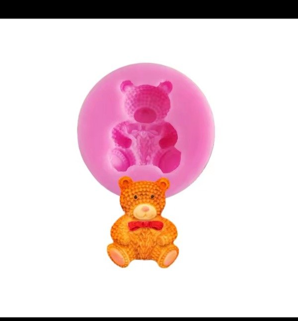 Producto - Molde de silicona osito redondo