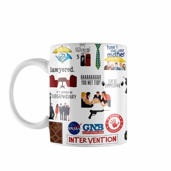 Producto - Taza Cerámica Series How I Met Your Mother