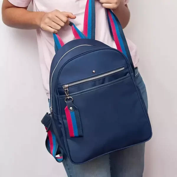 Producto - Mochila Antonia Tela Azul