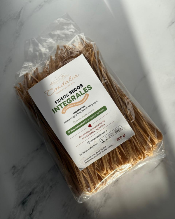 Producto - Fideos integrales Condalia - 1