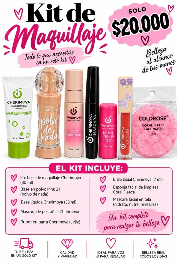 Producto - KIT DE MAQUILLAJE