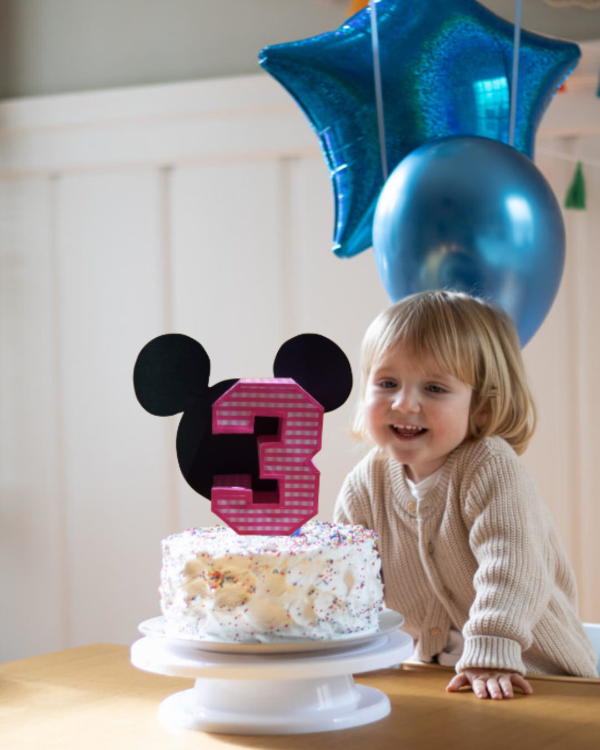 Producto - Cake topper NUMERO 3D - 0