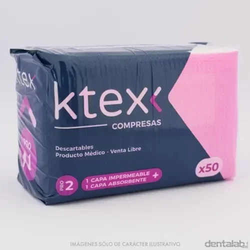 Producto - Compresas x10pcs 1 Capa - Ktex - 1