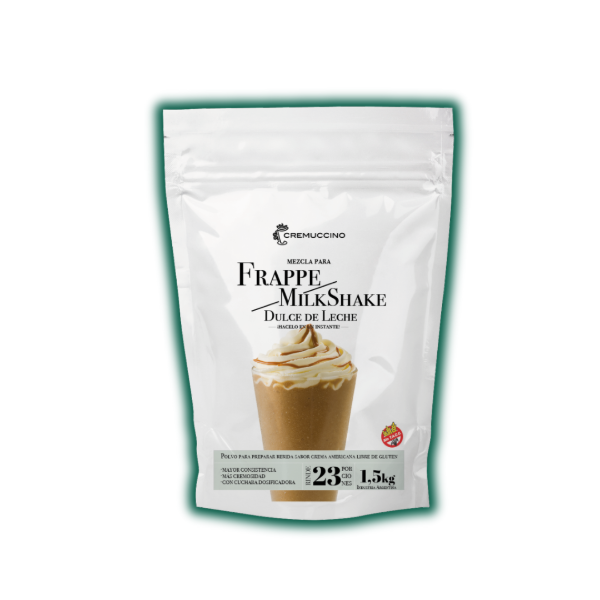 Producto - Bulto de Cremuccino sabor Dulce de Leche doypack