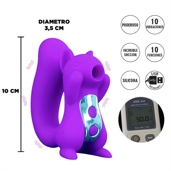 Producto - Ursa : Succionador USB Ardilla