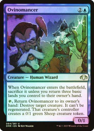 Producto - Ovinomancer Foil  Dominaria Remastered