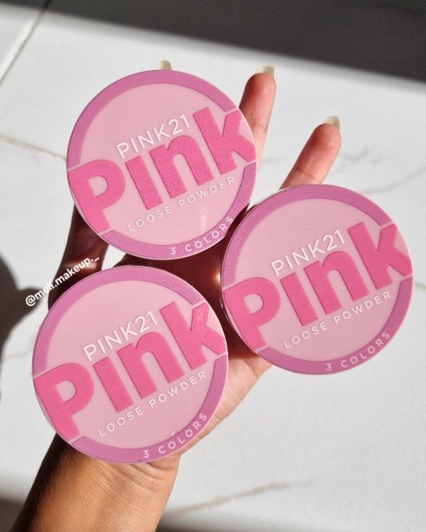 Producto - Polvo Traslucido 3en1 PINK21