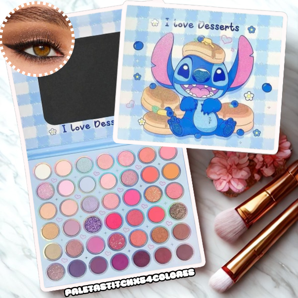 Producto - PALETA DE SOMBRA STITCH X42 COLORES AZUL
