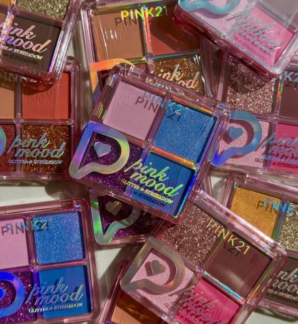 Producto - Paleta de sombras pink mood de Pink 21