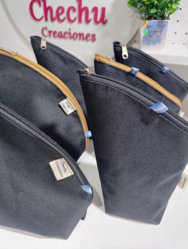 Producto - Set matero negro c/beige